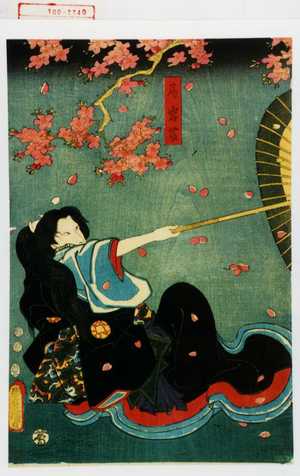 Japanese Print "「局岩藤」" by Utagawa Toyokuni III, 歌川豊国〈3〉 (豊国〈3〉)