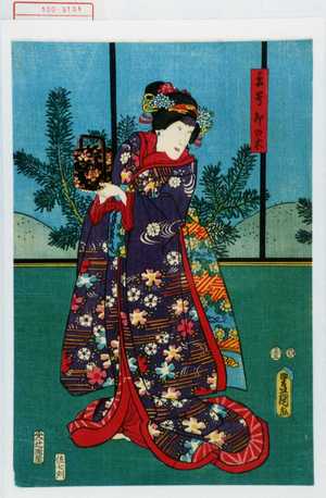 Utagawa Kunisada: 「言号卯の木」 - Waseda University Theatre Museum