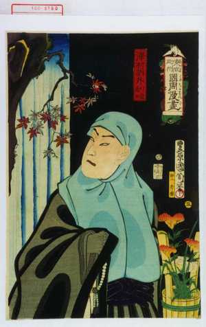 Toyohara Kunichika: 「東京廼花 国周漫画」 - Waseda University Theatre Museum