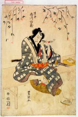 Utagawa Toyokuni I: 「淀平 市川市蔵」 - Waseda University Theatre Museum