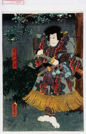 Utagawa Kunisada: 「犬山道節」 - Waseda University Theatre Museum