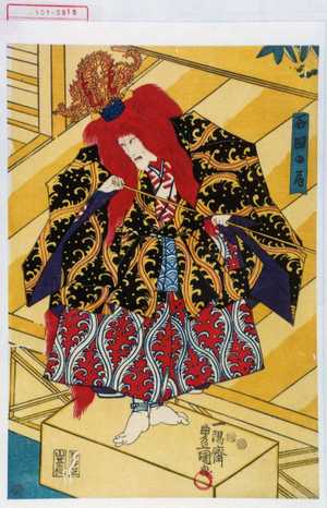 Utagawa Toyokuni III, 歌川豊国〈3〉 (豊国〈3〉)による浮世絵「「石田の局」」