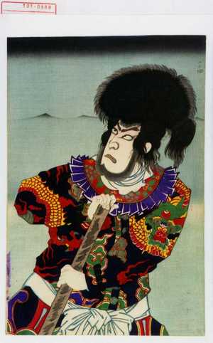 Japanese Print by Toyohara Kunichika, 豊原国周 (国周)