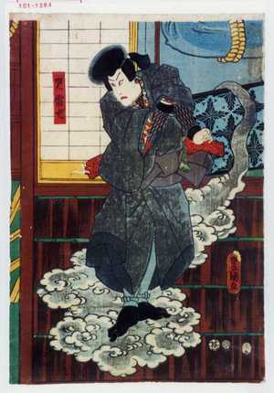 Japanischer Druck "「児雷也」" von Utagawa Toyokuni III, 歌川豊国〈3〉 (豊国〈3〉)