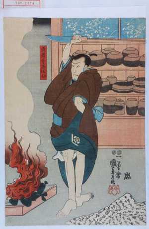 Utagawa Kuniyoshi: 「医者寺西関心」 - Waseda University Theatre Museum