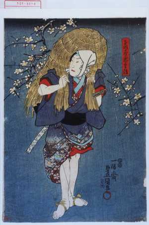 Japanese Print "「亀屋忠兵衛」" by Utagawa Toyokuni III, 歌川豊国〈3〉 (豊国〈3〉)