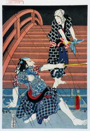 Japanese Print by Utagawa Toyokuni III, 歌川豊国〈3〉 (豊国〈3〉)