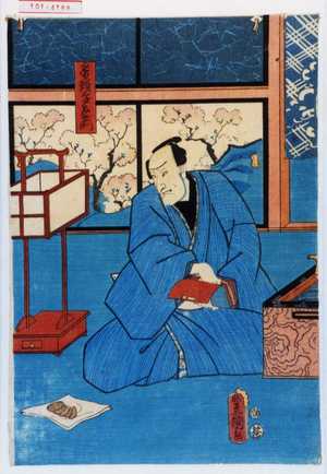 Estampe japonaise "「番頭多左衛門」" par Utagawa Toyokuni III, 歌川豊国〈3〉 (豊国〈3〉)