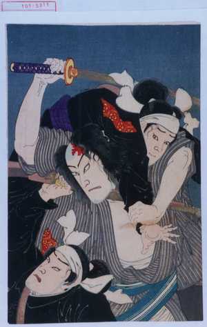 Japanese Print by Ochiai Yoshiiku, 落合芳幾 (芳幾)