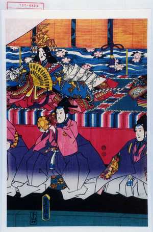 Utagawa Toyokuni III, 歌川豊国〈3〉 (豊国〈3〉)による浮世絵「−」