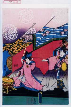 Utagawa Toyokuni III, 歌川豊国〈3〉 (豊国〈3〉)による浮世絵「−」