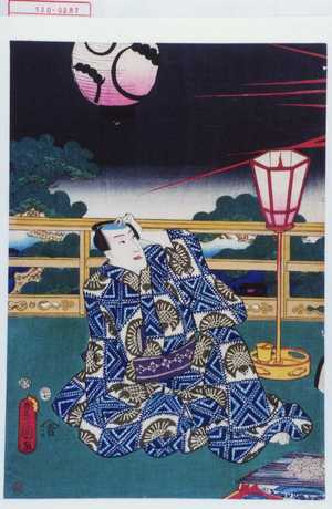 Unbetitelter japanischer Druck von Utagawa Kunisada, 歌川国貞 (国貞〈1〉)