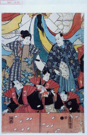 Utagawa Toyokuni III, 歌川豊国〈3〉 (豊国〈3〉)による無題の浮世絵