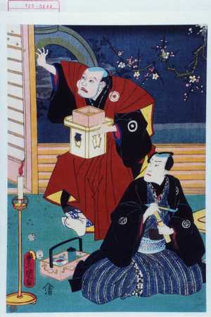 Unbetitelter japanischer Druck von Utagawa Toyokuni III, 歌川豊国〈3〉 (豊国〈3〉)