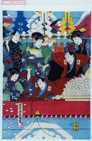 Utagawa Toyokuni III, 歌川豊国〈3〉 (豊国〈3〉)による無題の浮世絵