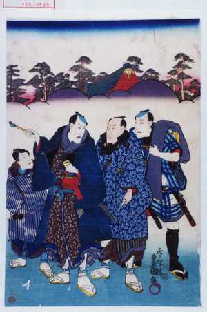 Japanese Print by Utagawa Toyokuni III, 歌川豊国〈3〉 (豊国〈3〉)