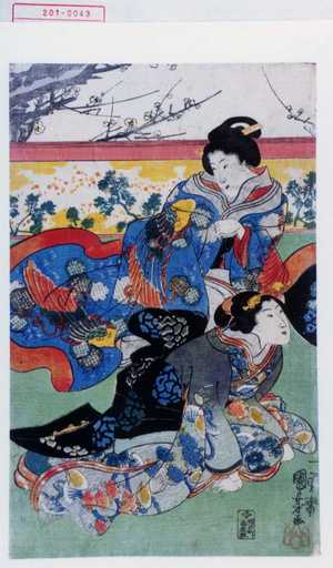 Estampe japonaise "−" par Utagawa Kuniyoshi, 歌川国芳 (国芳)