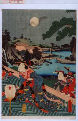 Utagawa Toyokuni III, 歌川豊国〈3〉 (豊国〈3〉)による浮世絵「−」