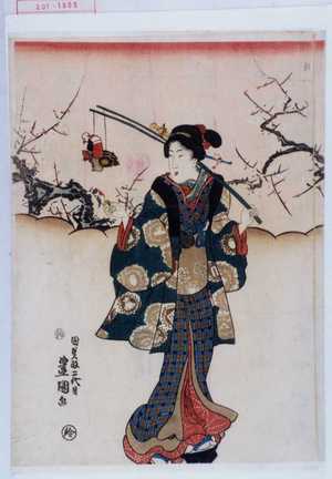 Utagawa Toyokuni III, 歌川豊国〈3〉 (豊国〈3〉)による浮世絵「−」