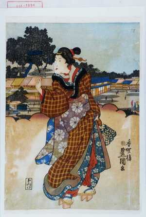 Utagawa Toyokuni III, 歌川豊国〈3〉 (豊国〈3〉)による浮世絵「−」