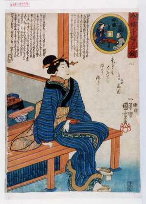 Utagawa Kuniyoshi: 「今様斗婦志錢」「嫁楽通宝」 - Waseda University Theatre Museum