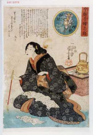 Utagawa Kuniyoshi: 「今様斗婦志錢」「悋気内宝」 - Waseda University Theatre Museum