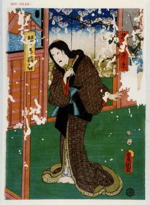 Utagawa Toyokuni III, 歌川豊国〈3〉 (豊国〈3〉)による浮世絵「「[]唐糸」」