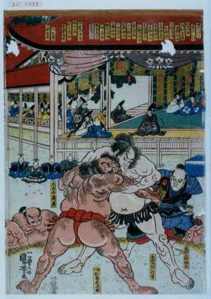 Japanese Print "−" by Utagawa Kuniyoshi, 歌川国芳 (国芳)