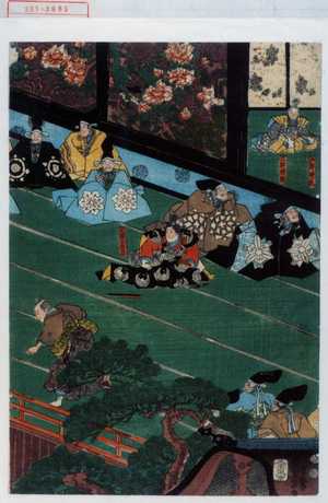 Japanese Print "−" by Utagawa Kuniyoshi, 歌川国芳 (国芳)