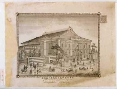 Unknown: 「日本帝国改良演劇歌舞伎座真図」 - Waseda University Theatre Museum