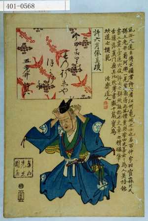 華山: 「許六肖像真蹟」 - Waseda University Theatre Museum