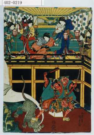 Estampe japonaise sans titre par Utagawa Kunisada, 歌川国貞 (国貞〈1〉)