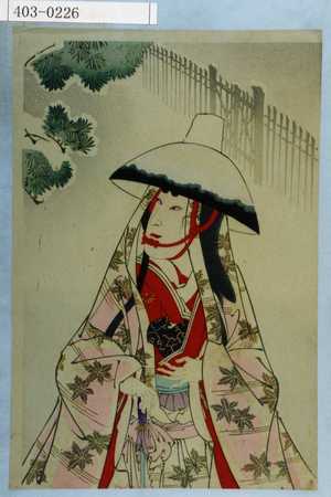 Toyohara Kunichika: − - Waseda University Theatre Museum