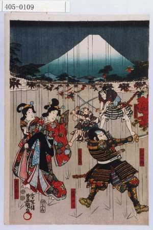 Estampe japonaise sans titre par Utagawa Toyokuni III, 歌川豊国〈3〉 (豊国〈3〉)