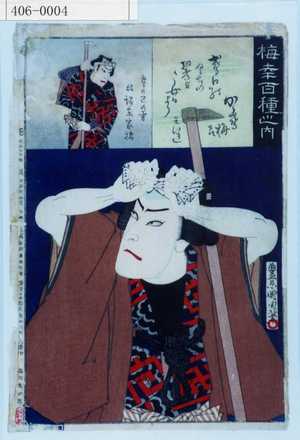 Toyohara Kunichika: 「梅幸百種之内」 - Waseda University Theatre Museum