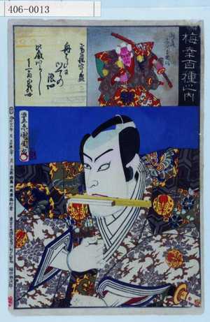 Toyohara Kunichika: 「梅幸百種之内」 - Waseda University Theatre Museum