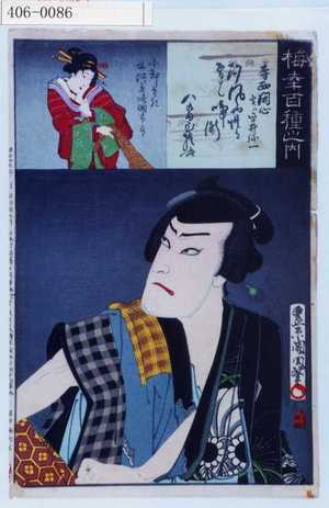 Toyohara Kunichika: 「梅幸百種之内」 - Waseda University Theatre Museum