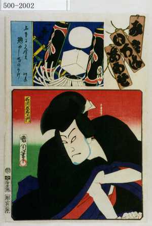 Toyohara Kunichika: 「み立いろはあわせ」「石川五右衛門」 - Waseda University Theatre Museum