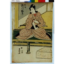 歌川豊国: 「桜丸 瀬川路考」 - 演劇博物館デジタル