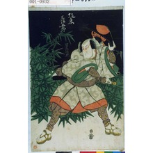 Utagawa Toyokuni I: 「坂東三津五郎」 - Waseda University Theatre Museum