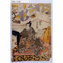 Utagawa Toyokuni I: 「坂東三津五郎」 - Waseda University Theatre Museum