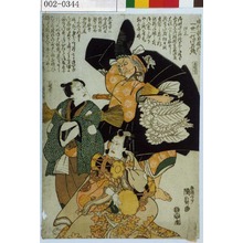 Utagawa Kunisada: 「中村歌右衛門 一世一代御名残 口上」「大塔宮」「返魂香」「狐☆」 - Waseda University Theatre Museum
