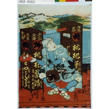 Utagawa Kunisada: 「寺岡平右衛門 中村歌右衛門」 - Waseda University Theatre Museum