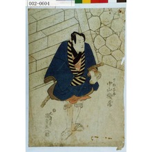 Utagawa Kunisada: 「下部谷平 中山☆蔵」 - Waseda University Theatre Museum