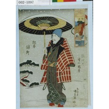 Utagawa Kunisada: 「隅田川雪の勝景」「松本錦升」 - Waseda University Theatre Museum