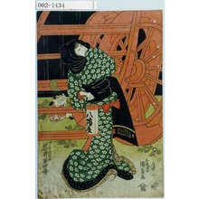 Utagawa Kunisada: 「女房おはや 岩井半四郎」 - Waseda University Theatre Museum