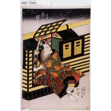 Utagawa Kunisada: 「☆光 市川団十郎」 - Waseda University Theatre Museum