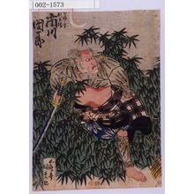 Utagawa Kunisada: 「☆渡し守頓兵衛 市川団十郎」 - Waseda University Theatre Museum