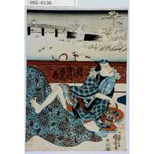 Utagawa Kuniyoshi: 「見立木場のはつ 市川海老蔵」 - Waseda University Theatre Museum