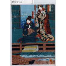 Utagawa Kuniyoshi: 「みゆき」「母おつね」 - Waseda University Theatre Museum